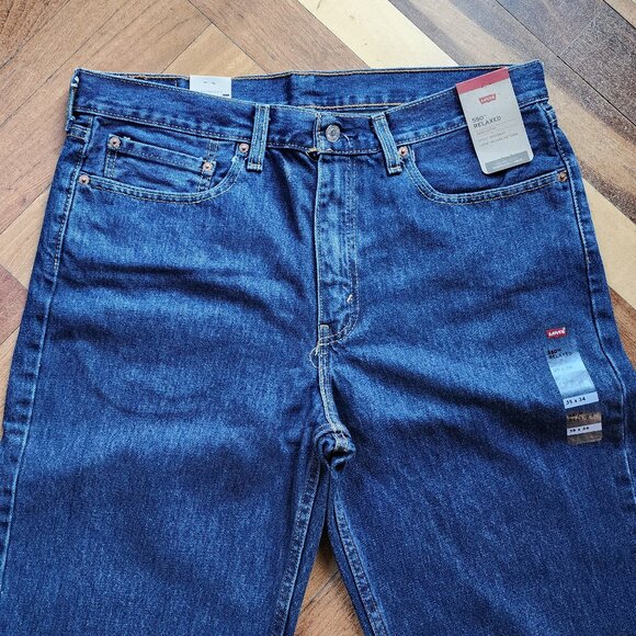 NWT Levi's 550 Relaxed Fit Jeans Size 35x34 - Picture 8 of 15